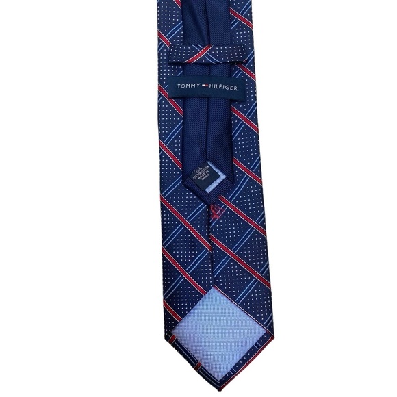 Set of 3 Tommy Hilfiger Mens Silk Printed Executive Ties Wardrobe Professional - Picture 8 of 16